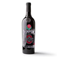 Ohio State 2019 Rose Bowl Game® Champions Etched Wine