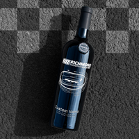 Richmond Raceway Custom Etched Wine