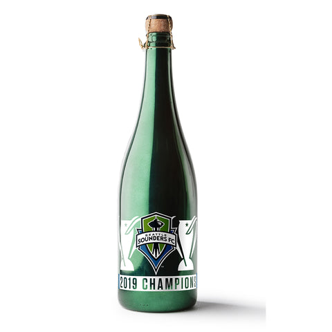 Seattle Sounders 2019 MLS Cup Champions Green Bubbly