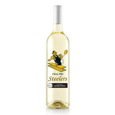 Pittsburgh Steelers 1961 Logo Sauvignon Blanc