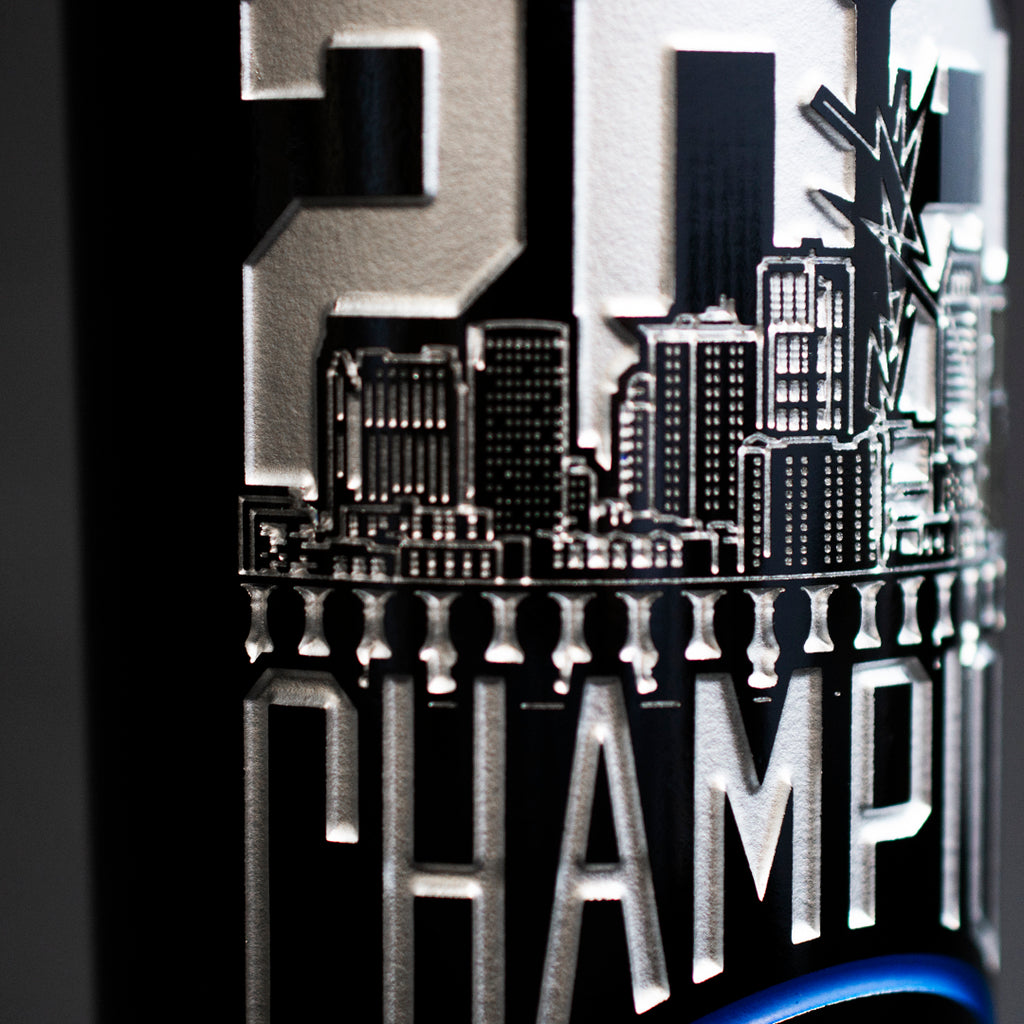 Tampa Bay Lightning 2020 Champions Etched Wine