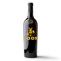UMKC Roos 2019 Logo Etched Wine
