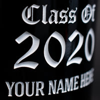 University of Arizona Custom Alumni Etched Wine