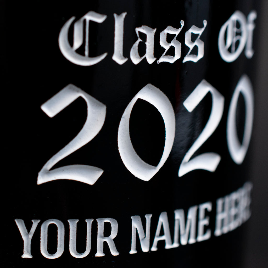 Fordham University Custom Alumni Etched Wine