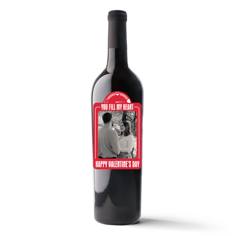 Full Heart Photo Label Cabernet Sauvignon
