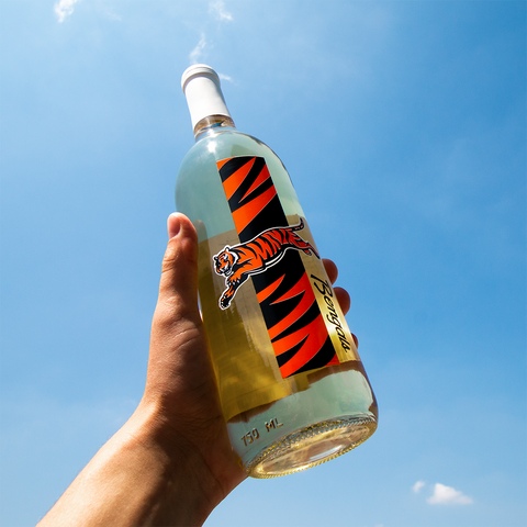 Cincinnati Bengals Retro Logo Sauvignon Blanc