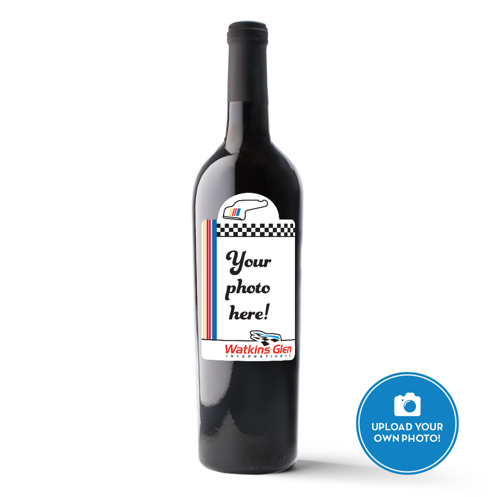 Watkins Glen International Custom Photo Frame Labeled Wine