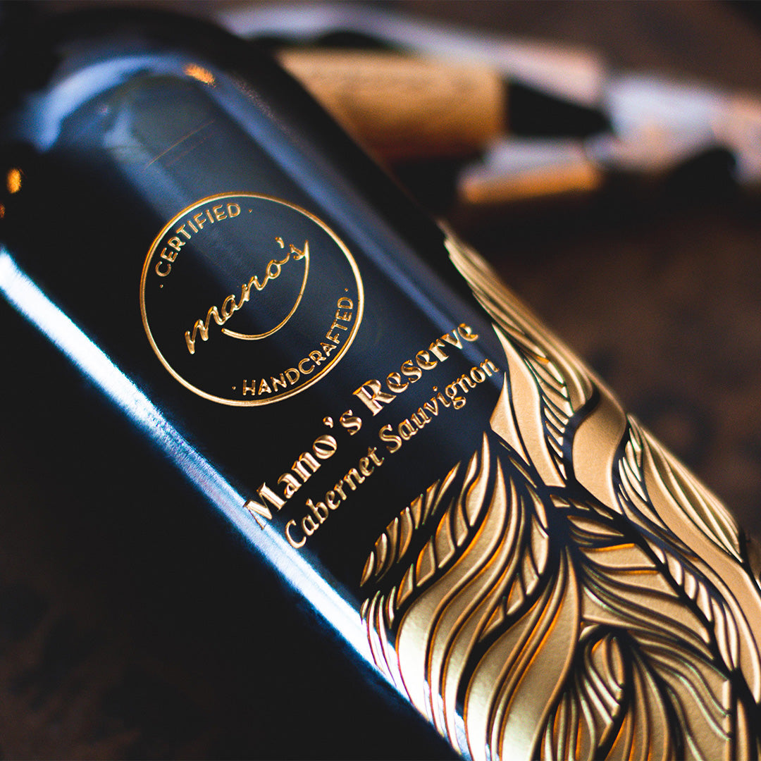 Mano's Reserve Cabernet Sauvignon Etched Wine – Mano's Wine