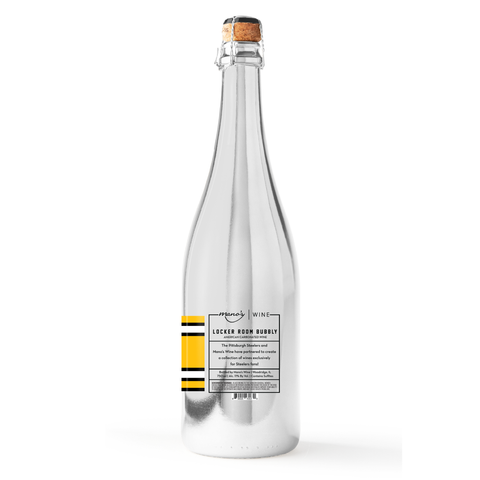 Pittsburgh Steelers Metallic Silver Bubbly