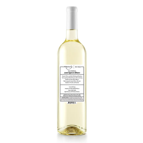 Pittsburgh Steelers 1961 Logo Sauvignon Blanc