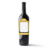 Pittsburgh Steelers Custom Label Wine