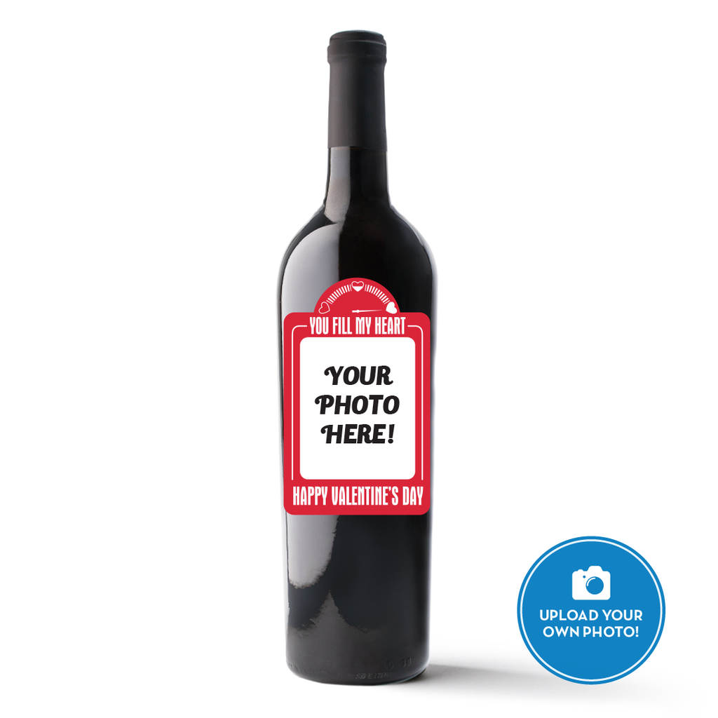 Full Heart Photo Label Cabernet Sauvignon